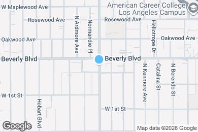 Map image of the property - 247 Normandie Ave