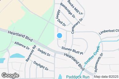 Map image of the property - 8561 Bluff Point Dr