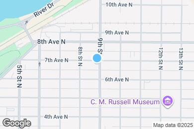 Map image of the property - 826 7th Ave N