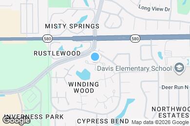 Map image of the property - 2758 Foxfire Ct