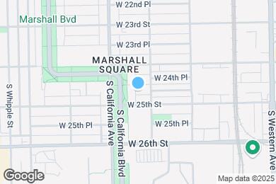 Map image of the property - 2719 W 24th Pl