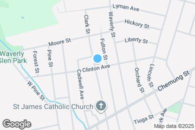 Map image of the property - 550 Clark St