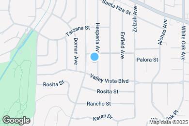 Map image of the property - 4937 Hesperia Ave