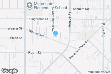 Map image of the property - 2212 Continental Ave