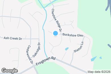 Map image of the property - 719 Buckshire Gln