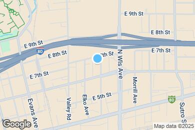 Map image of the property - 625 Eureka Ave