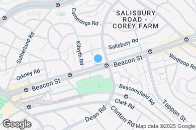 Map image of the property - 1786 Beacon St