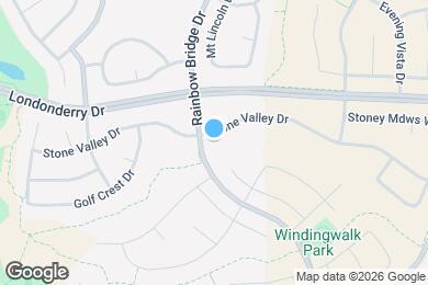 Map image of the property - 12811 Stone Valley Dr