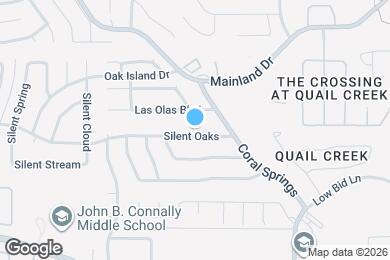 Map image of the property - 8643 Silent Oaks