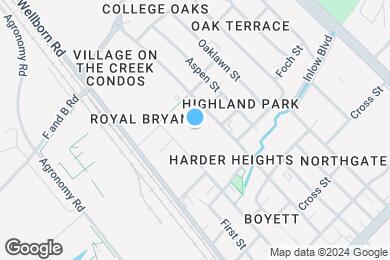 Map image of the property - College Main Apartments