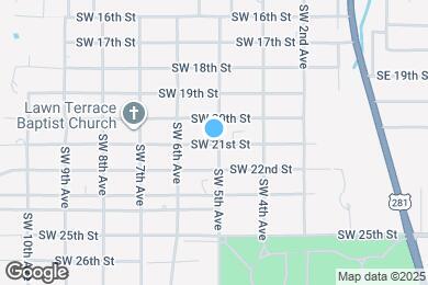 Map image of the property - 602 SW 21st St