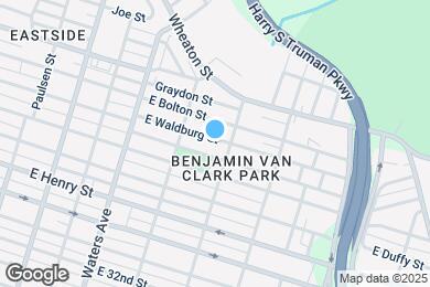Map image of the property - 1223 E Waldburg St