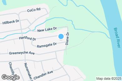 Map image of the property - 2421 Ramsgate Dr