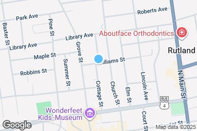 Map image of the property - 40 Cottage St