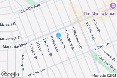 Map image of the property - 923 N Maple St