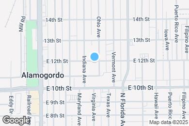 Map image of the property - 1123 Ohio Ave