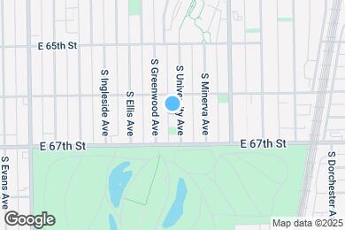 Map image of the property - 6622 S University Ave