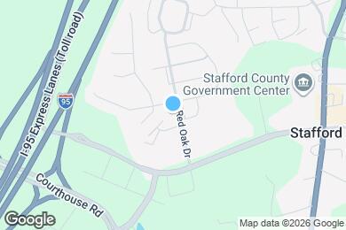 Map image of the property - 300 Red Oak Dr