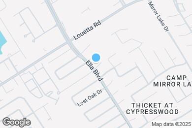 Map image of the property - 3510 Cypressdale Dr