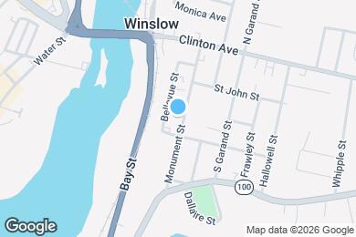 Map image of the property - 25 Monument St