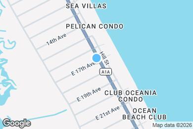 Map image of the property - 2702 S Atlantic Ave