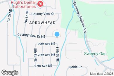 Map image of the property - 909 Country View Dr NE