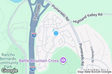 Map image of the property - 18732 Caminito Pasadero