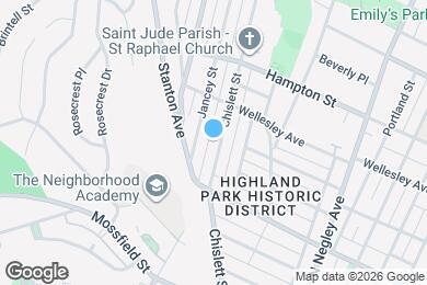 Map image of the property - 845 Chislett St