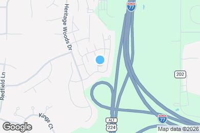 Map image of the property - 461 Turner Dr