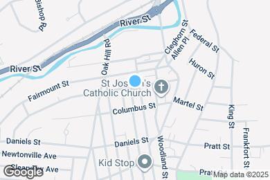 Map image of the property - 54 Clarendon St