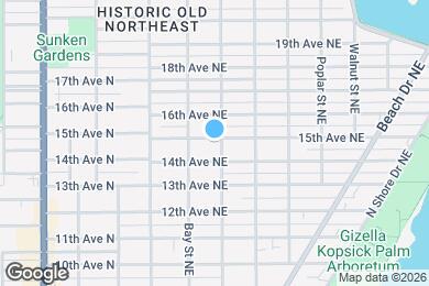 Map image of the property - 260 15th Ave NE