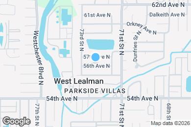Map image of the property - 7257 56th Ave N