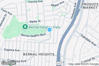 Map image of the property - 38 Bradford St