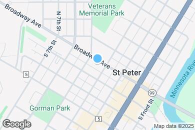 Map image of the property - 408 Broadway Ave