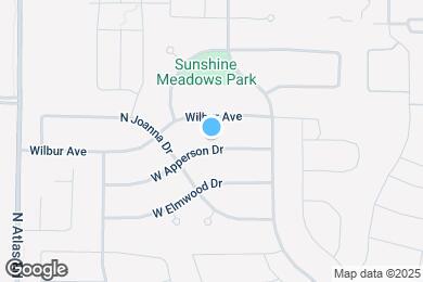 Map image of the property - 2633 W Apperson Dr