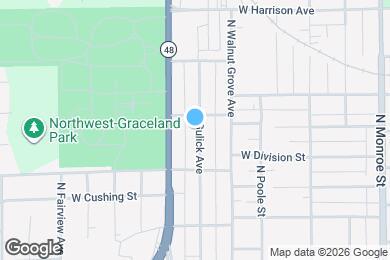 Map image of the property - 1739 N Gulick Ave