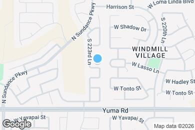 Map image of the property - 22332 W Lasso Ln