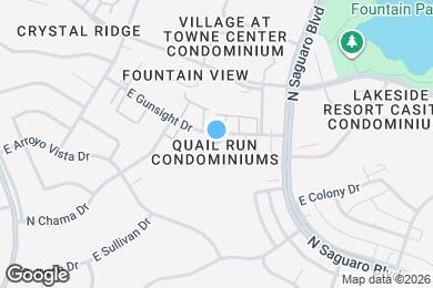 Map image of the property - 16657 E Gunsight Dr