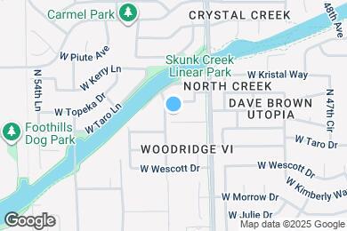 Map image of the property - 5148 W Topeka Dr