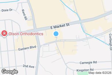 Map image of the property - 2498 E Market St