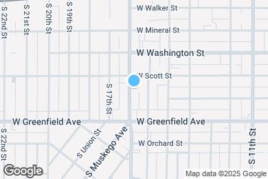 Map image of the property - 1224 S Cesar E Chavez Dr