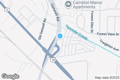 Map image of the property - 3290 New Getwell Rd