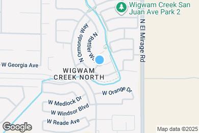 Map image of the property - 5354 N Rattler Ct