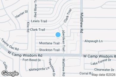 Map image of the property - 1913 Sandra Ln