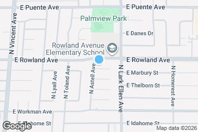 Map image of the property - 1331 E Marbury St
