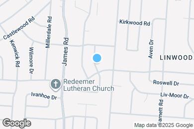 Map image of the property - 1492 Garywood Ave