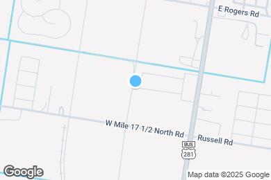 Map image of the property - 2507 N Vineyard Ave