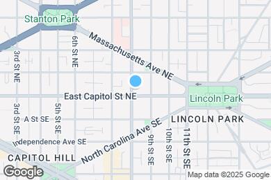 Map image of the property - 724 East Capitol St NE