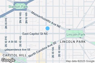 Map image of the property - 800 East Capitol St NE