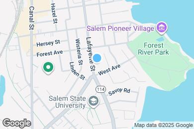 Map image of the property - 327 Lafayette St